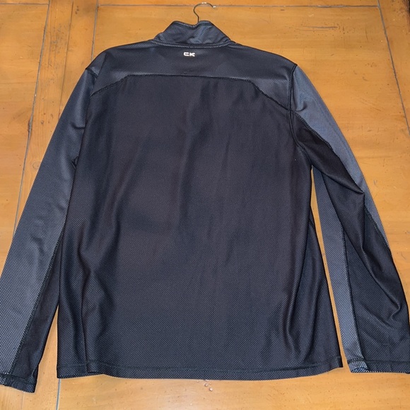 Mens Calvin Klein performance quarter-zip (size large & regular fit) - Picture 4 of 4